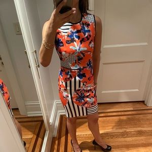 Two-piece Printed Bodycon Set (top & skirt)